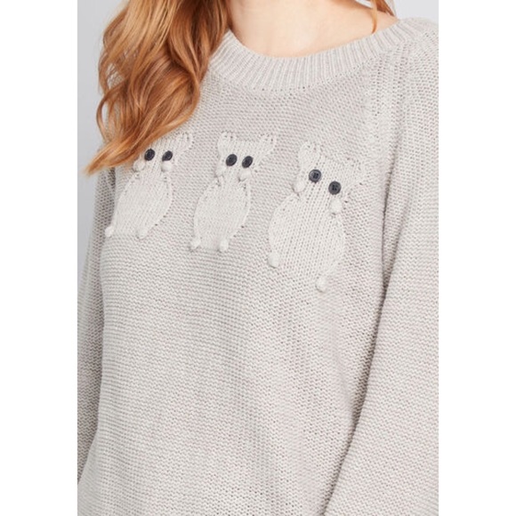NWOT ModCloth Critter Credibility Mouse Sweater - Picture 4 of 6